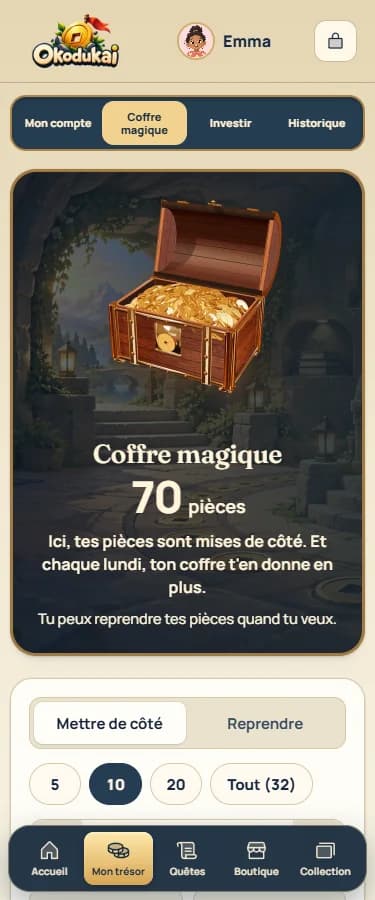 Le Coffre magique
